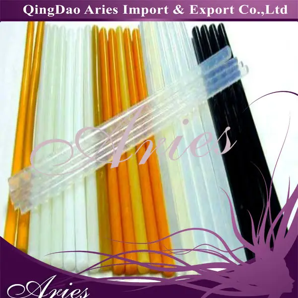 Large Glue Melt Hot Pot Keratin 4 Rebond Remy Human Hair Extensions