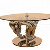 Modern art Hand forging Steel Metal Coffee Table For Decor
