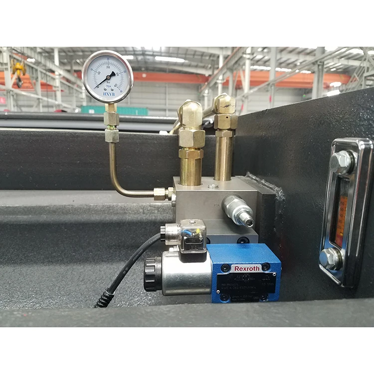 CNC plate mini hydraulic swing beam shearing machine