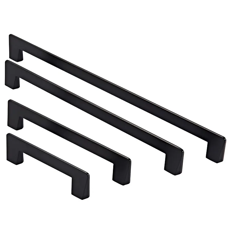 Akada Hardware New Exclusive Design Black Finish Modern Kitchen