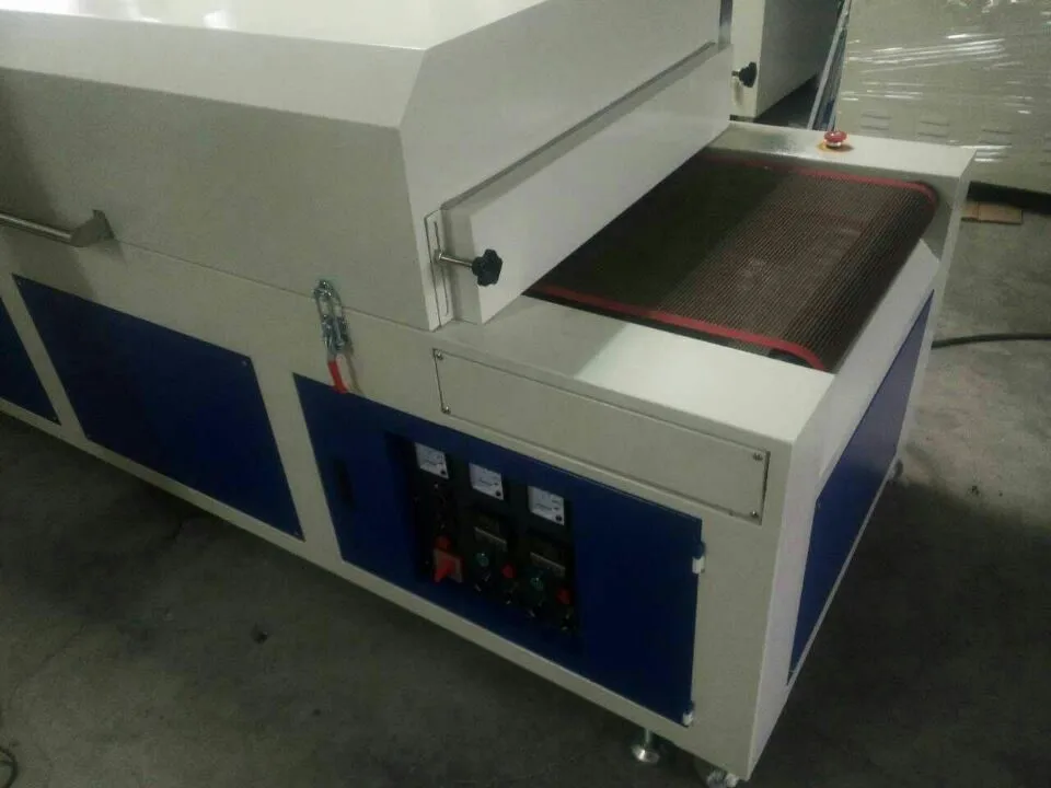 Ir Continuous Belt Dryer Machine For Screen Printing Drying Buy