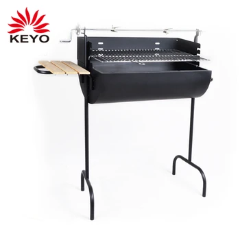Oil Drum Outdoor Barbecue Charcoal India Bbq Barrel Shaped Grill Oil Drum Outdoor Barbecue Charcoal India Bbq Barrel Shaped Grill With Rotisserie