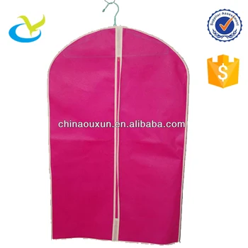 Whole Heavy Duty Pp Nonwoven Zipper Name Brand Garment Pink Suit Whole Heavy Duty Pp Nonwoven Zipper Name Brand Garment Pink Suit Bag Cover