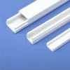 White Color Low Halogen PVC Cable Trunking Manufacture
