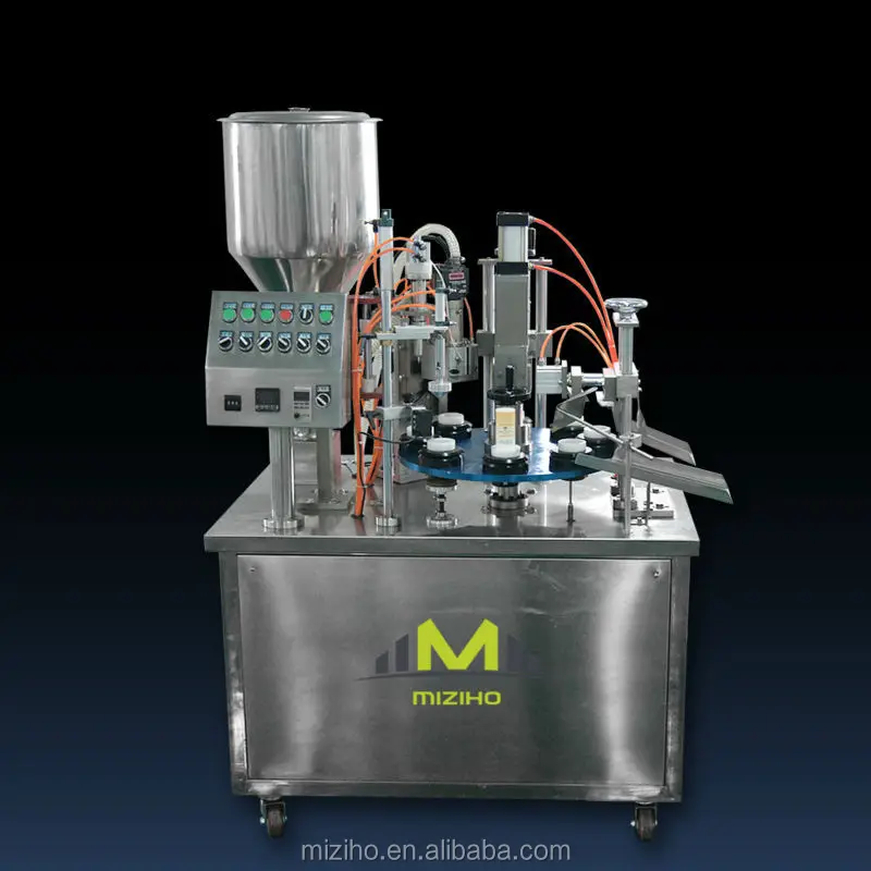 Fully Automatic Aluminum Tube Filler Sealer Cosmetic Tube Sealing