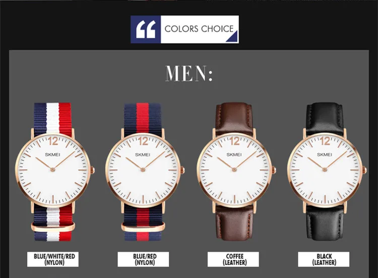 Skmei 1181 Новое поступление 2018 индивидуальный новый дизайн деловые часы Металлические наручные часы кварта часы Япония для мужчин с кожаным ремешком