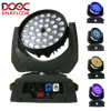 China guangzhou DAN light 36*10W RGBW LED Zoom Washing moving head