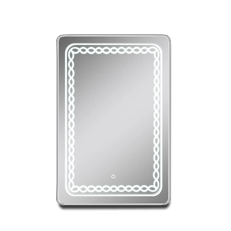 Chinese Factory Wholesale Price Hotel Bathroom Intelligent Mirror With LED Light