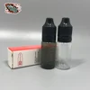 nic shot high quality cap assemble 10ml plastic e juice bottle