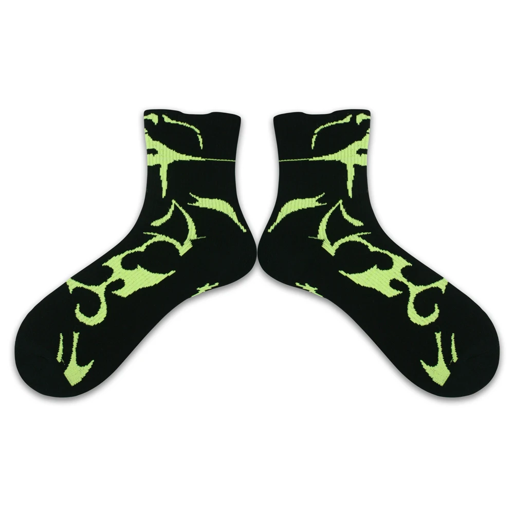 Plantar Fascia Compression Sock Anti Slip Sweat-Absorbent Breathable Mountaineering Short Tube Sport Man Socks