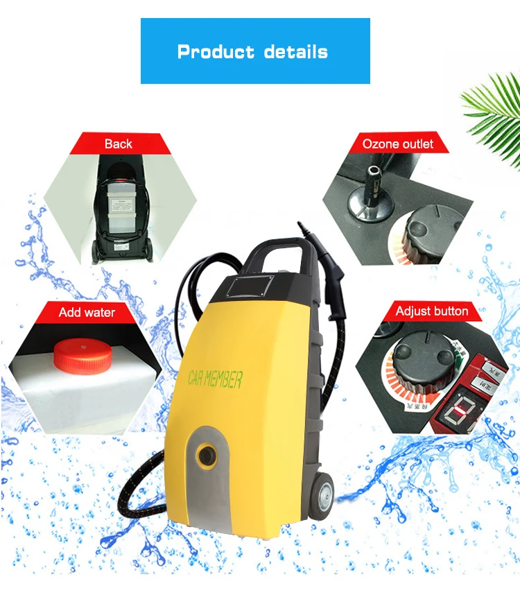 High Pressure Steam Cleaner Automatic Car Wash Steam Cleaning Machine