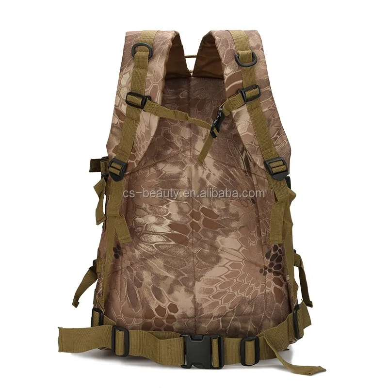 Kryptek Typhon Camouflage Canvas Backpacks Travel Bag Military Tactical