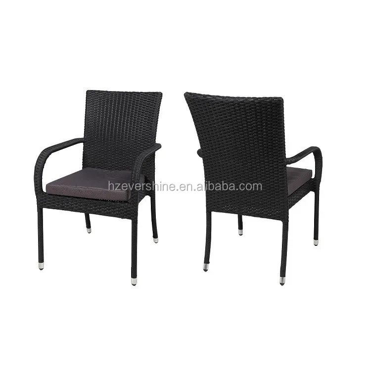 High Quality Modern Furniture Wicker Steel Frame Outdoor Rattan Dining