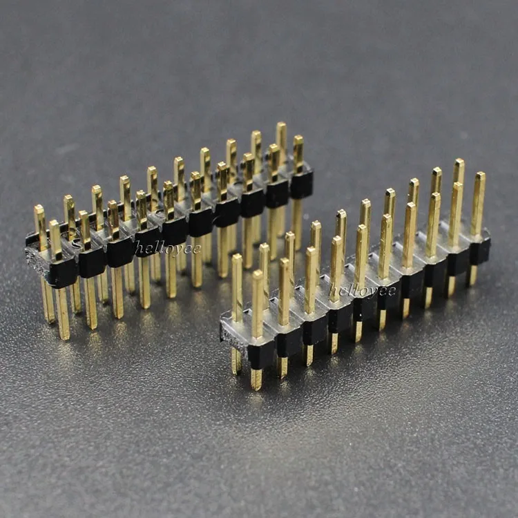 Breakaway 2.54mm Pitch 2x10 Double Row Male Pin Header Buy Double Row