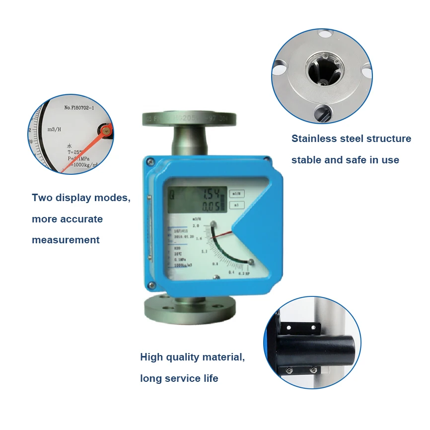 Rotameter Metal Tube Float Flowmeter