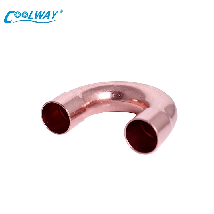 Factory Direct Sale Copper Fitting U Copper Pipe Fitting AC Air Conditioning Refrigeration Copper Pipe Fitting
