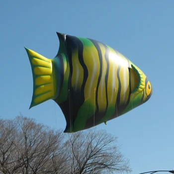 helium flying fish