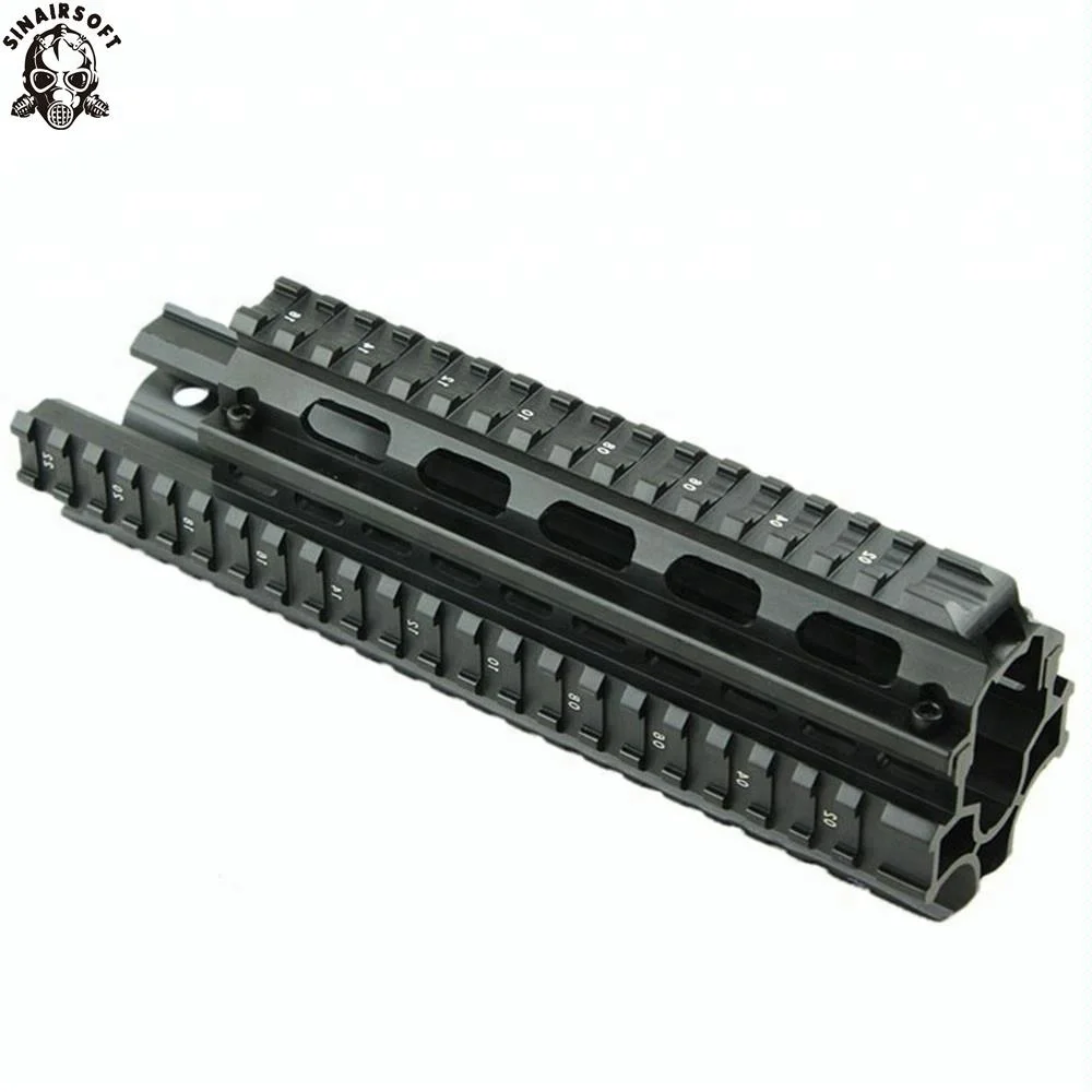 Aks Saiga 7.62x39 Tactical Quad Rail With 8 Pcs Covers Scope Mount Schiene Rings Picatinny