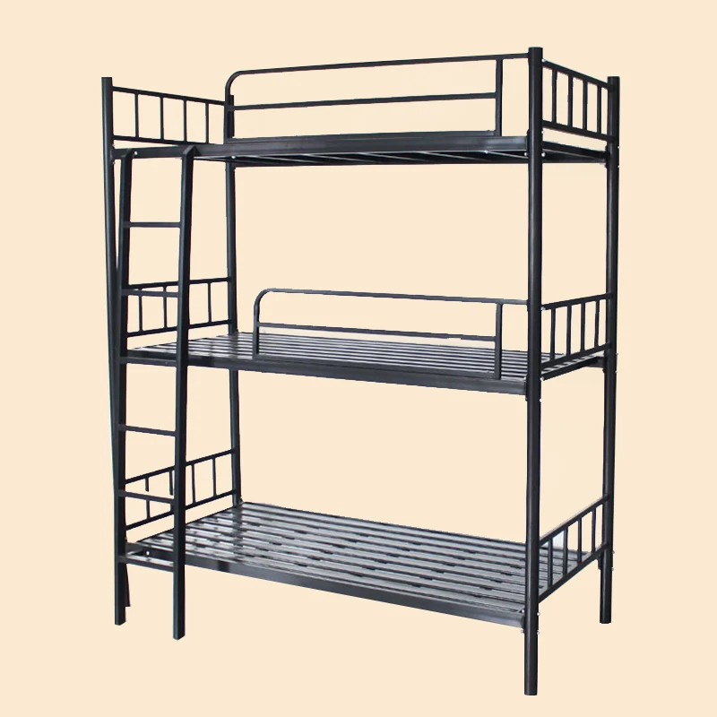 China Export Steel Furniture Metal Triple Bunk Beds Sale - Buy Cheap ...