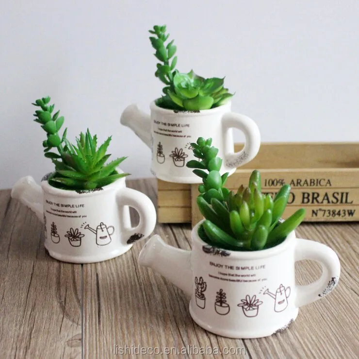 Wholesale Artificial Succulents Art Mini Succulent Plants For