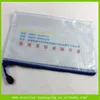Factory Supply Custom Mesh Plastic File Bag With Zip Lock
