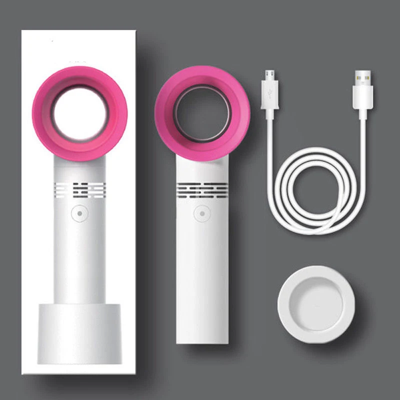 Zero 9 Leafless Fan Creative Bladeless Rechargeable Mini Fan Portable Handheld Usb Fan Buy