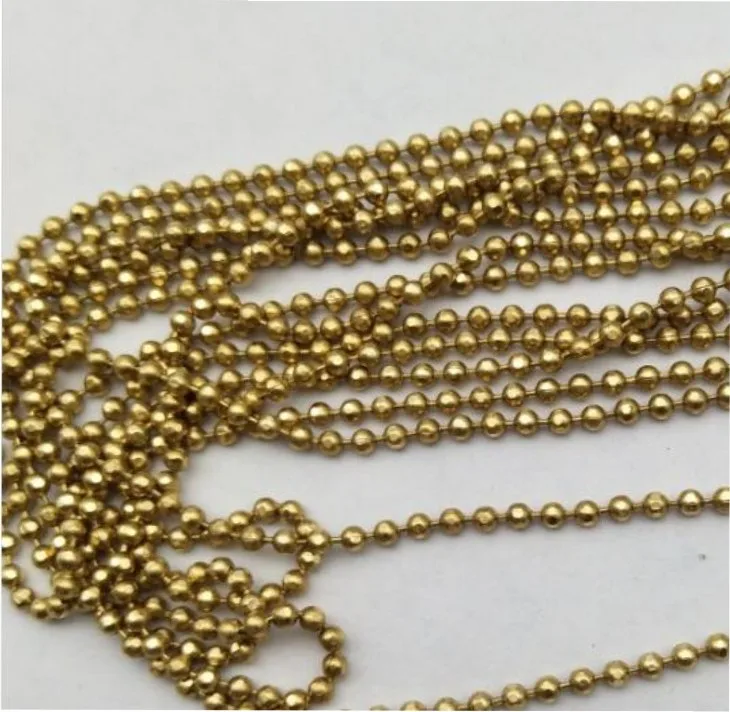 Wholesale Raw Thick Brass Ball Chains - Buy Brass Ball Chain,Raw Brass ...