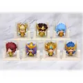 7pcs lot Anime Saint Seiya Egg Box Q Version The Gold Zodiac PVC Action Figures Model