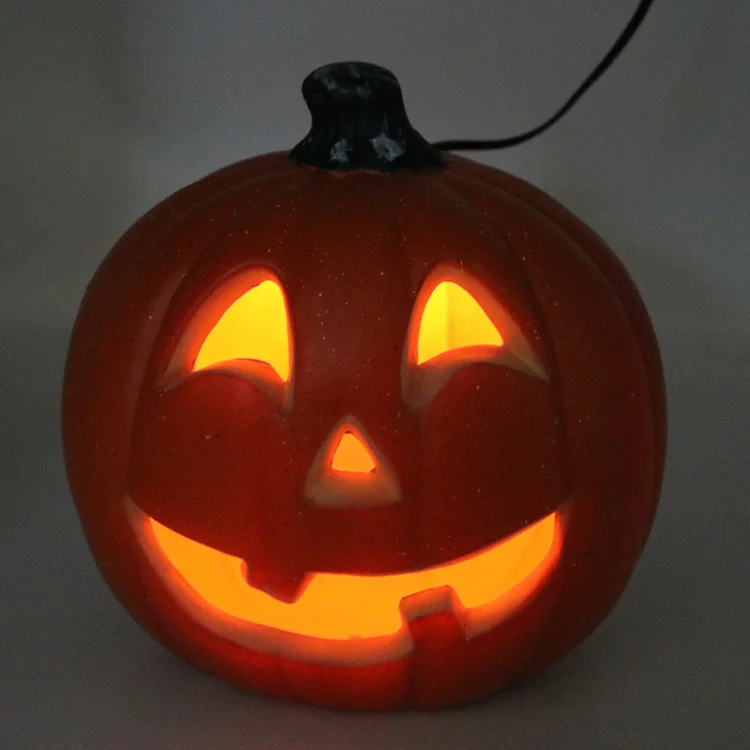 Hot Sale Plastic Lighted Halloween Pumpkin - Buy Halloween Pumpkin
