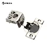 American Type 1-1/4'' Overlay Soft-Close Face Frame Hinges with Built-in Damper, Nickel Finish Cabinet Hinge 9718