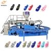 Sandal slippers injection modling machine with air blowing