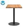 Custom hotel furniture Simple small table coffee table wood Square dining table