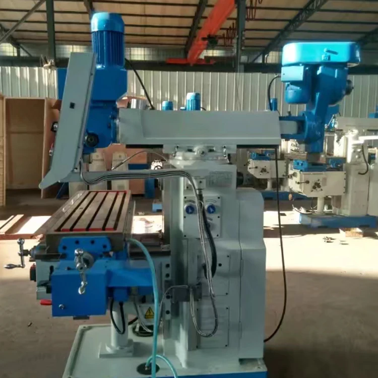 Manual universal vertical milling machine drill machine for aluminum steel profile XZ6350ZB
