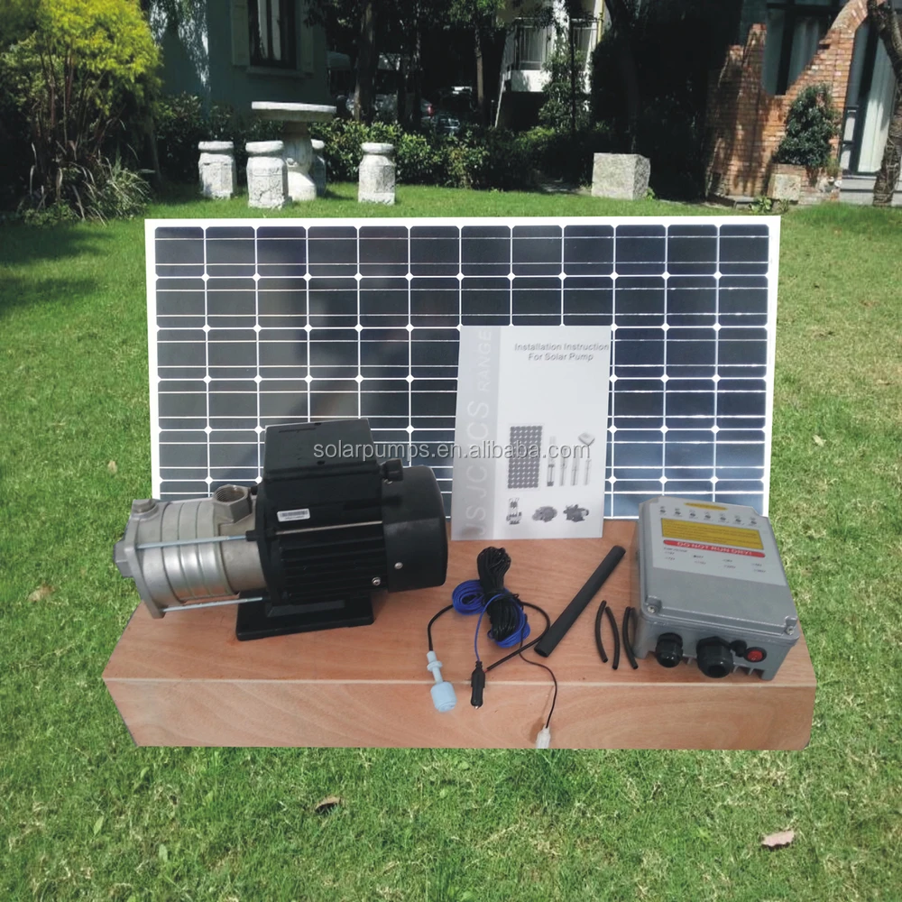 Solar Water Pump For Irrigation / Solar Powered Swimming Pool Pumps