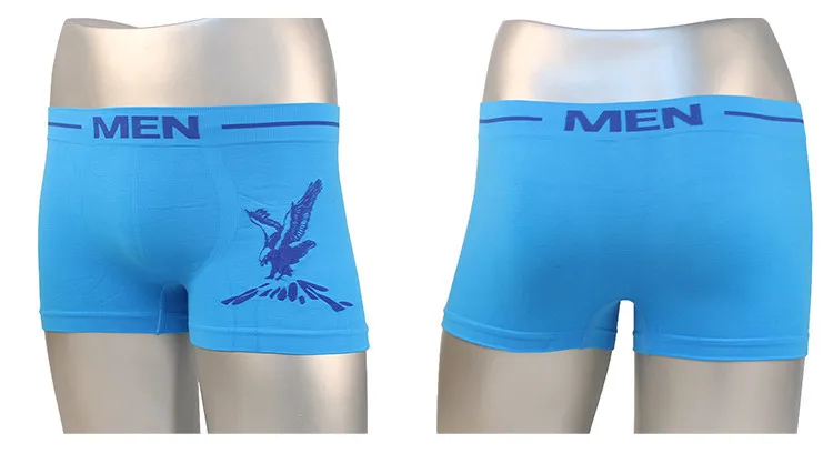 Custom Men Seamless Underwear 90% Polyamide 10% Elastane Boers Briefs ...