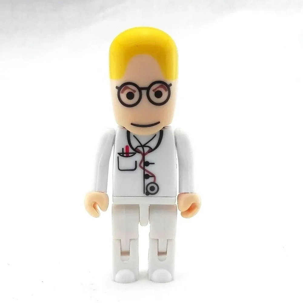 Doctors Male nurse Dentist shape card usb flash pen drive