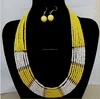 2016 New Design Bohemia African Fashion Costume Beads Jewelry Set