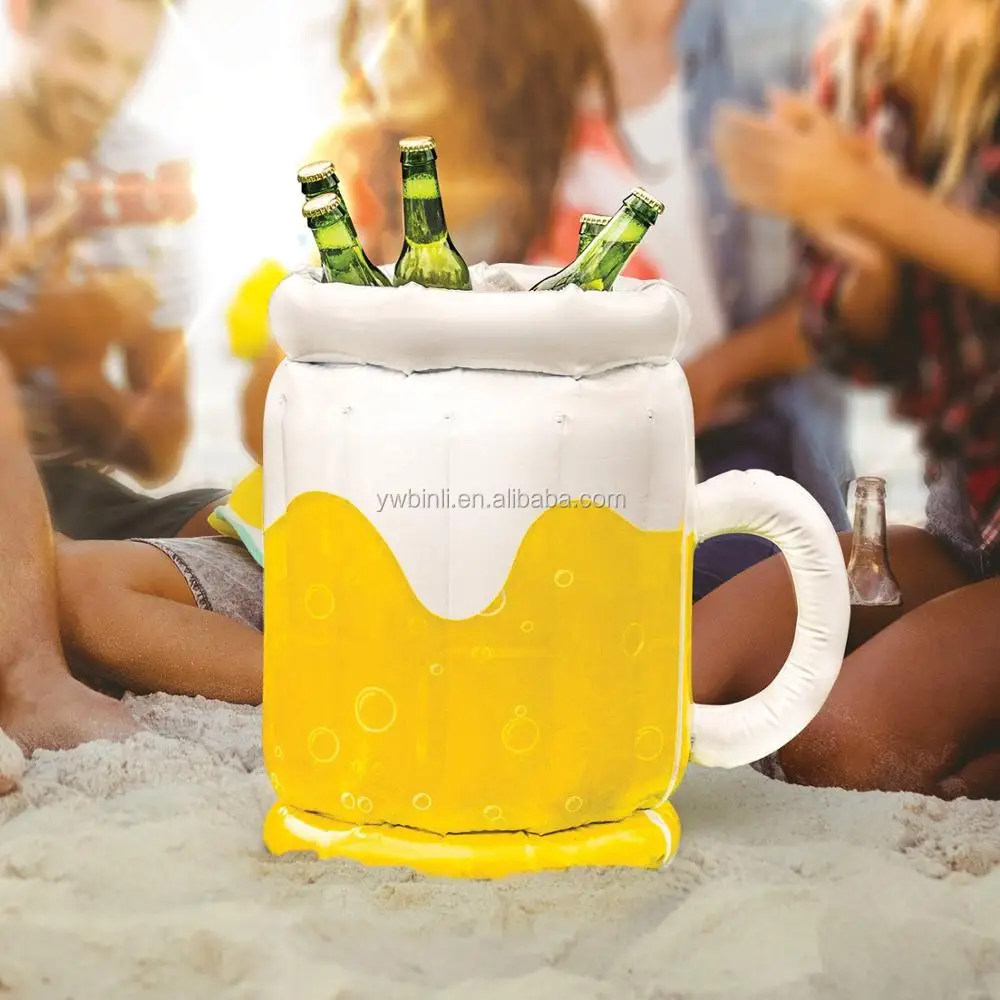 Portable Inflatable Beer Mug Inflatable Drink Cooler For Bbq Amazon Hot