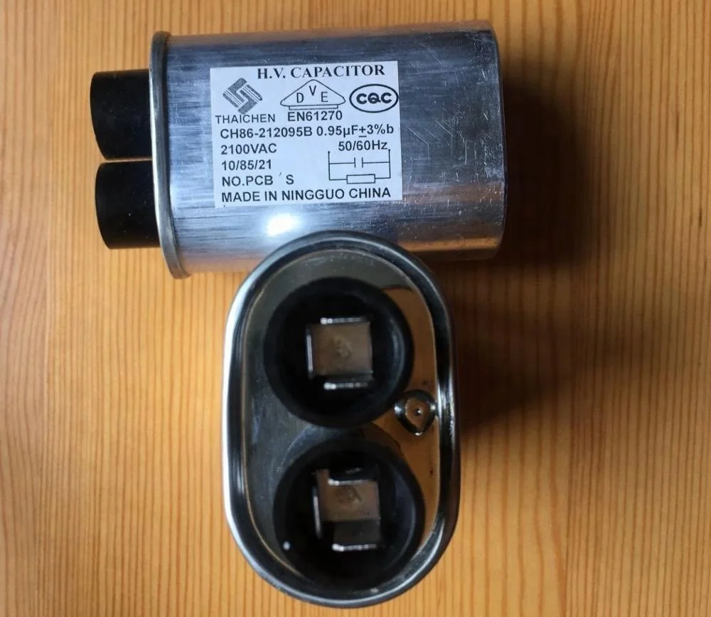 Ch86252085b 0.85uf 2500vac Hv Capacitor For Industrial Microwave Oven