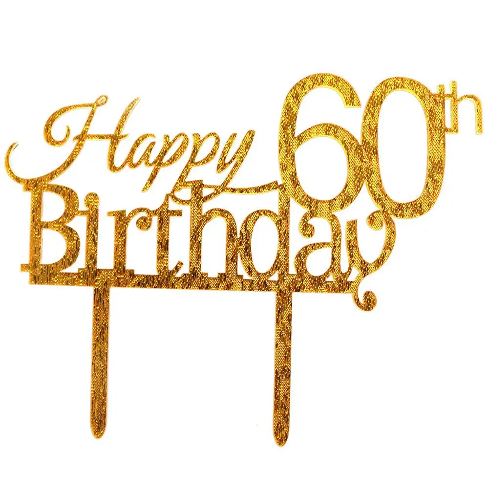 Cheap 60th Birthday Cake Topper, find 60th Birthday Cake Topper deals ...