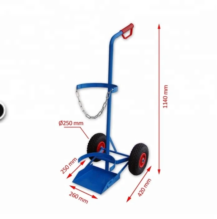 Тележка для баллона размеры