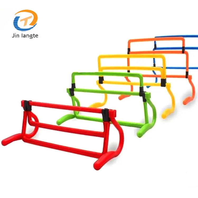 Jinlangte Soccer & Football Foldable Agility Hurdles Agility Poles