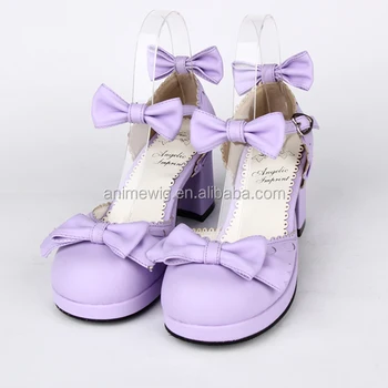 lilac platform shoes
