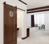 New design solid pine wooden door with glass design