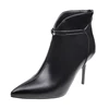 Factory Price comfortable rubber black boots women shoes