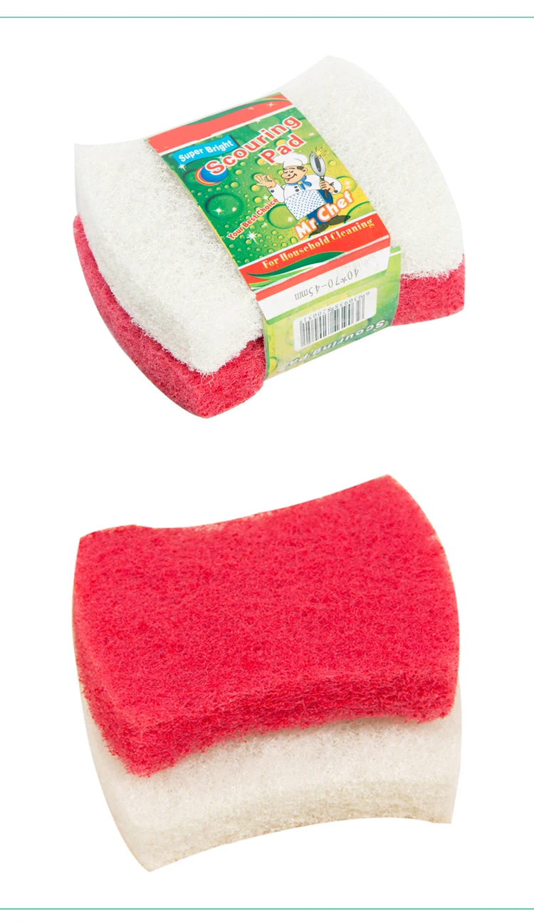 Customer's Brand Powerful Cleaning Non Scratch Nylon Kitchen Dish