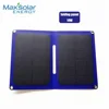 Blue Folding Solar charger 14W portable battery solar energy
