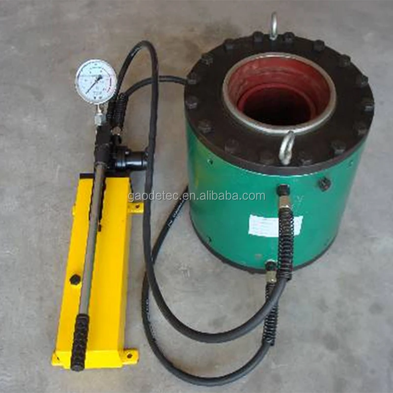 Feedthrough Prestressing Hydraulic Jacks For Post Tensioning Buy