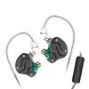 2019 Amazon hottest KZ ZSN Over Wired Earphones Hybrid technology 1BA+1DD HIFI Bass Earbuds Headset Sport Noise Cancelling