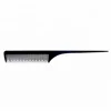High quality carbon hair easy comb with tail pin